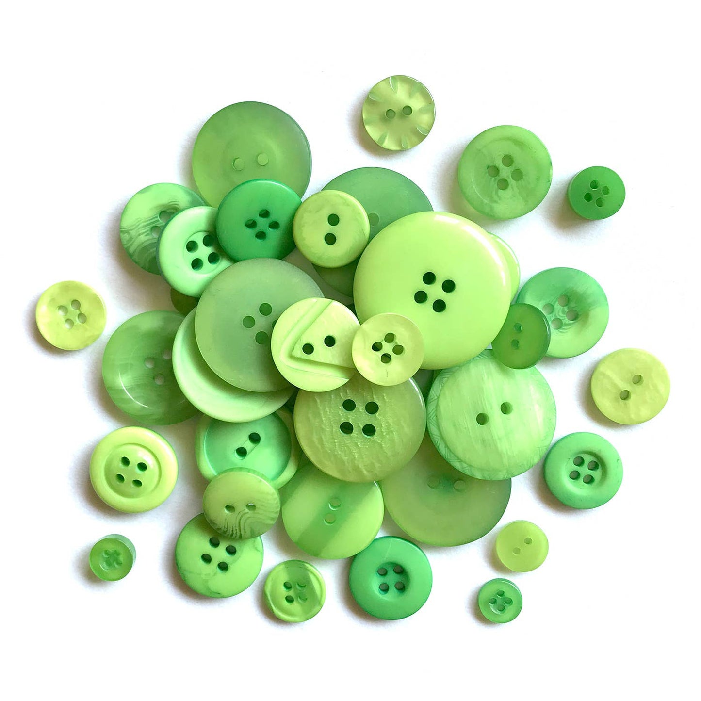 Button Basics Colorful Craft & Sewing Buttons