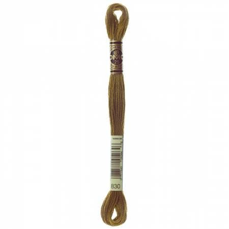 DMC Six Strand Embroidery Floss - 829 - 830 - 831 - 832 - 833 - 834