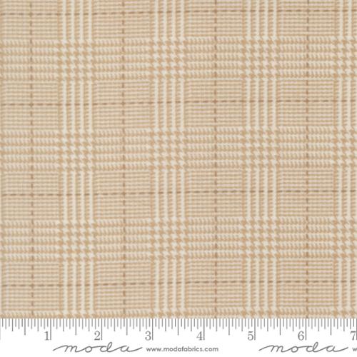PREORDER - Moda - Primitive Gatherings - 108" Flannel Gather Basics - Cream Checks and Plaids - 108018 11F - Ships August 2027