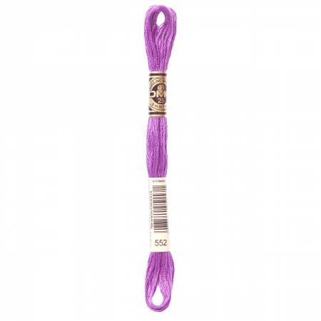 DMC Six Strand Embroidery Floss - 550 - 552 - 553 - 554