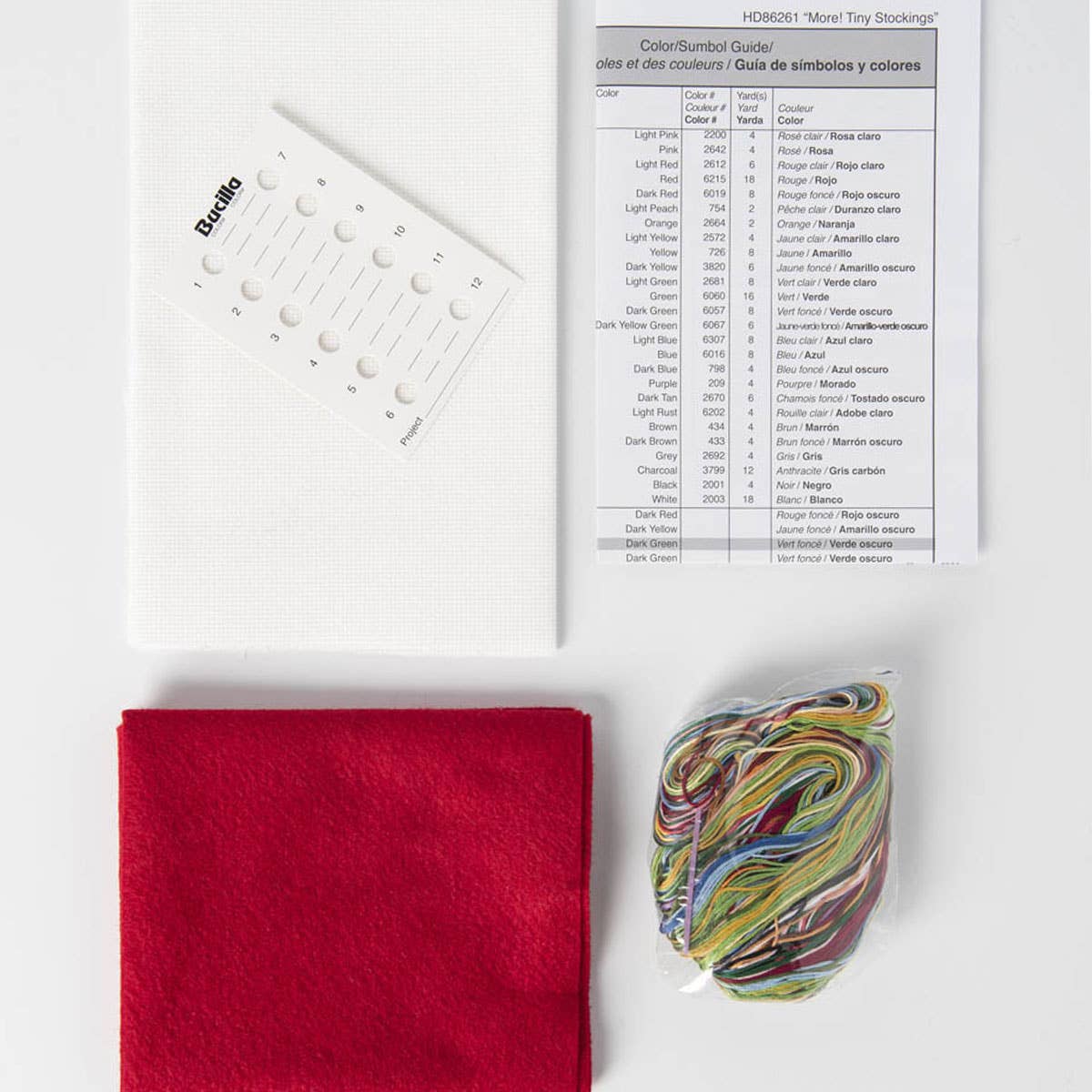 Bucilla ® Seasonal Counted Cross Stitch More Tiny Stockings