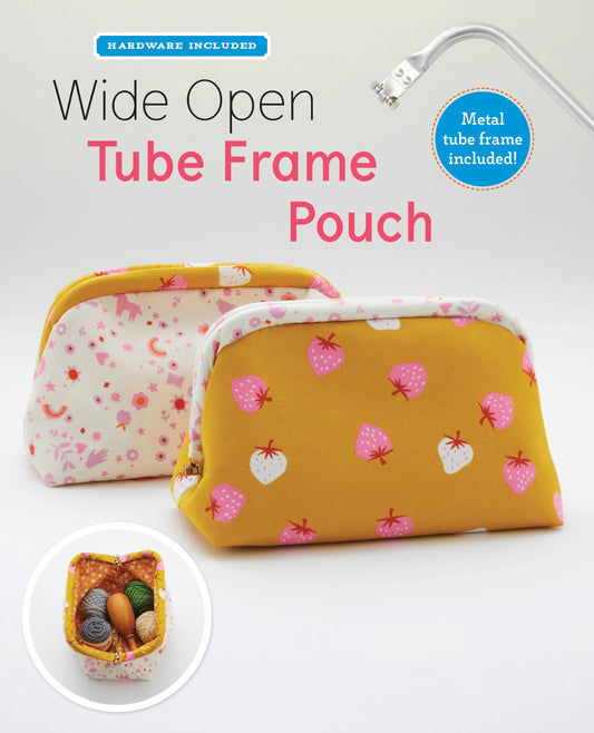 Wide Open Tube Frame Pouch Kit By Zakka Workshop