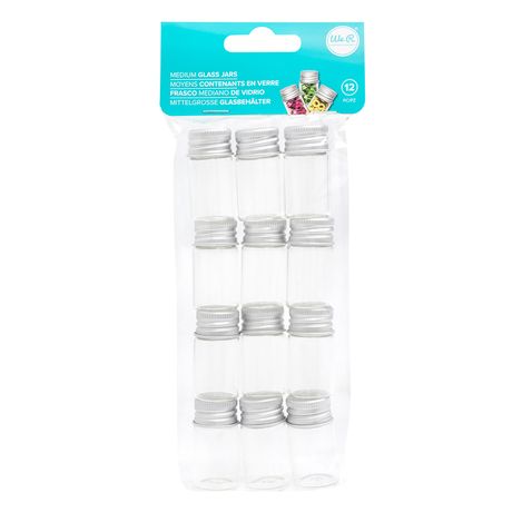 We R Storage Glass Jars 12/pkg
