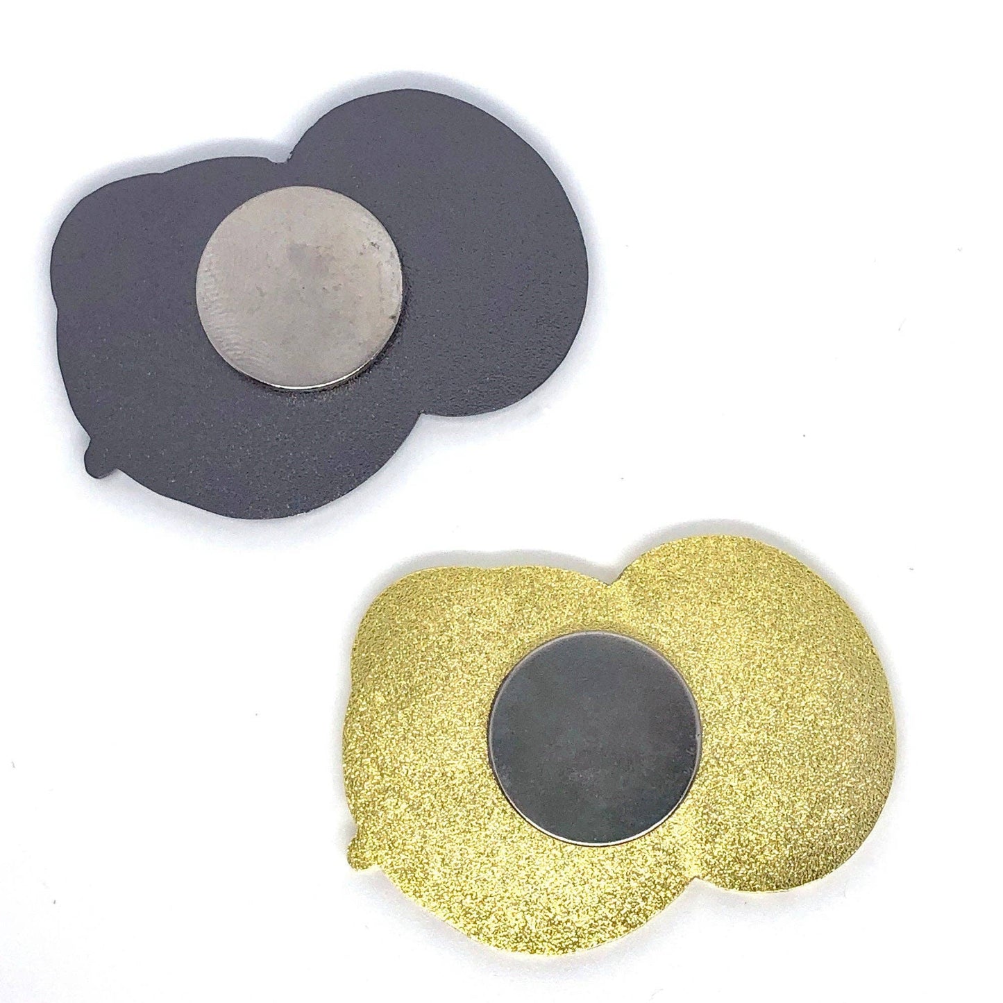 Cookie Tin Full of Sewing Notions Hard Enamel Magnetic Needle Minder - Choose Metal Color!