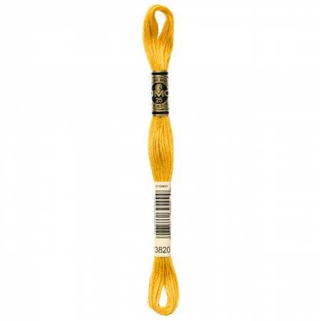 DMC Six Strand Embroidery Floss - 3819 - 3820 - 3821 - 3822 - 3823
