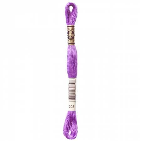DMC Six Strand Embroidery Floss - 168 - 169 - 208 - 209 - 210 - 211