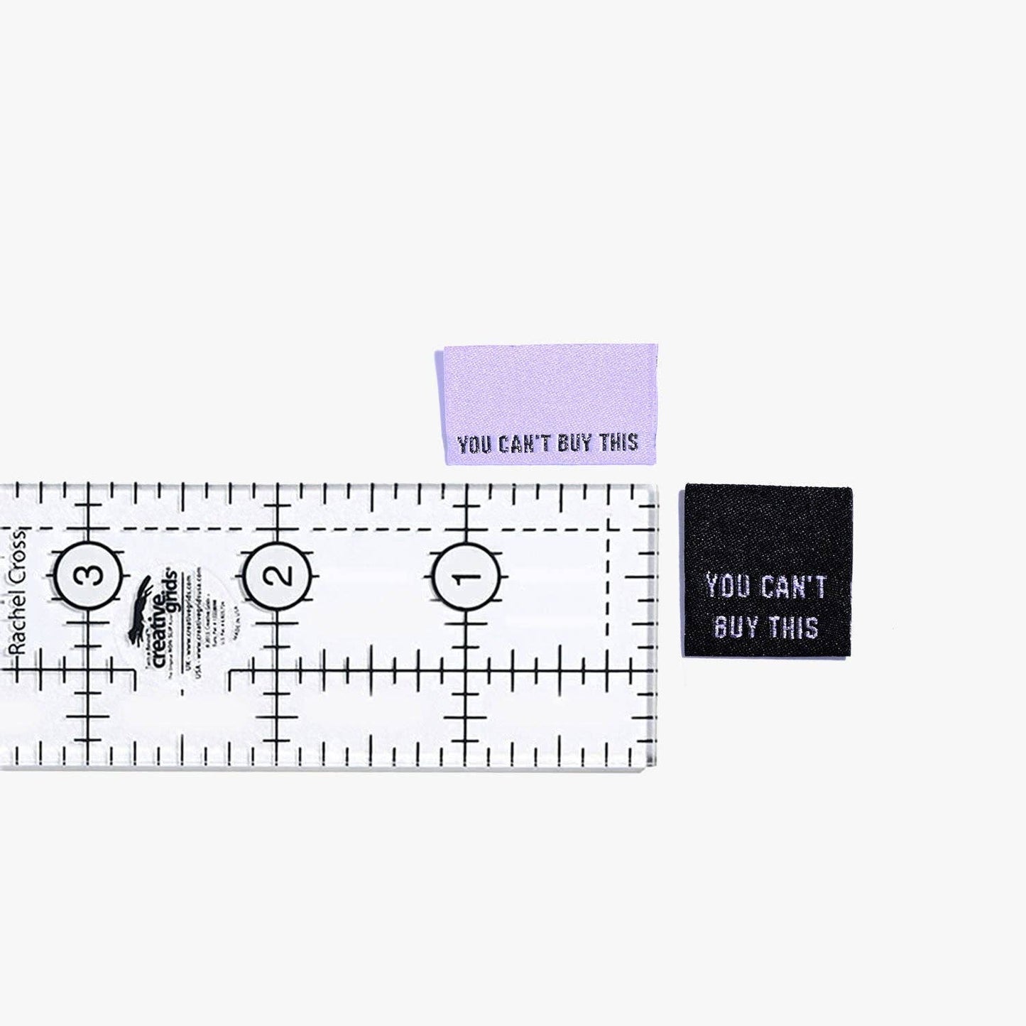 Kylie and the Machine - You Can't Buy This (Metallic) Woven Labels