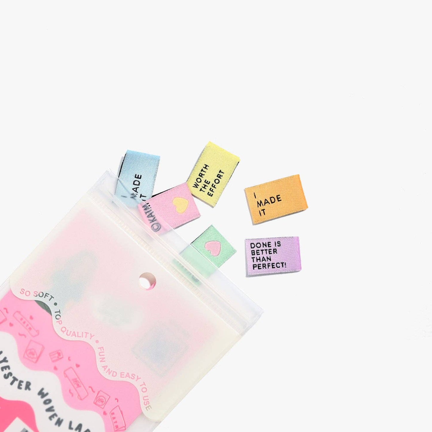Kylie And The Machine - Mighty Minis Woven Labels - 1 Pack