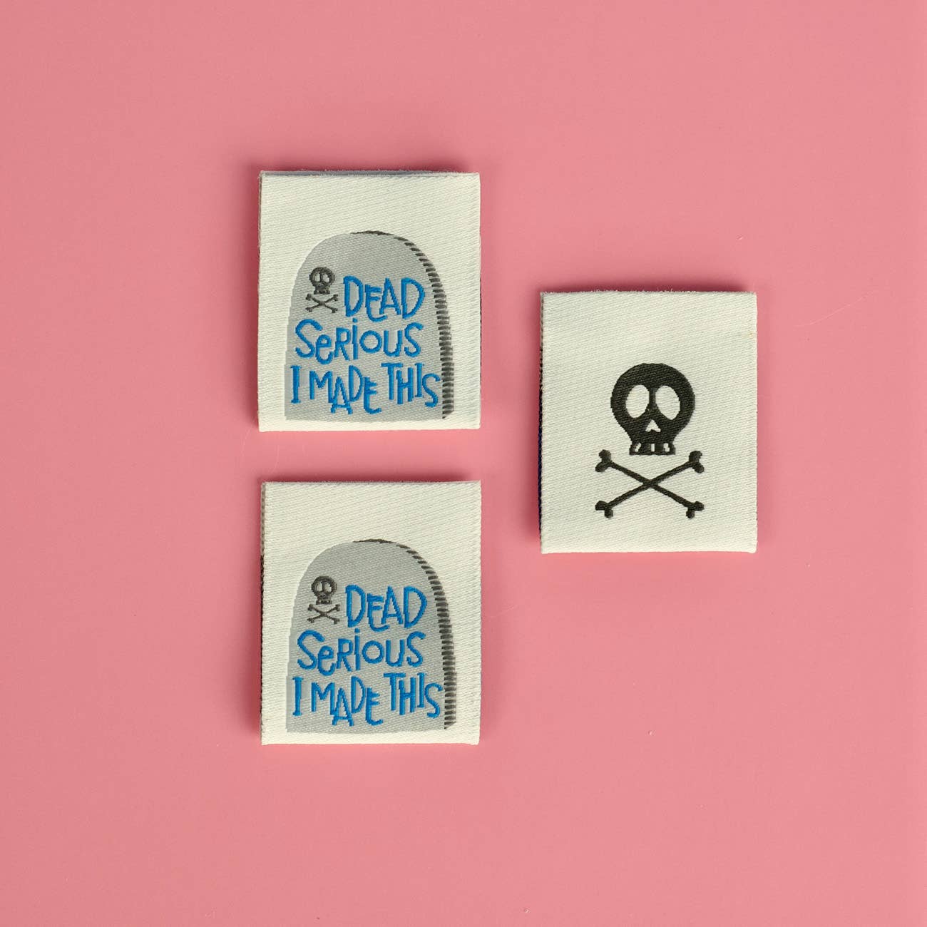 Kati Cupcake - Dead Serious - Designer Woven Labels