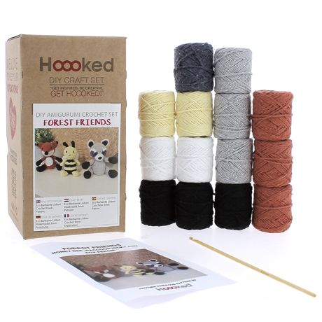Hoooked - Amigurumi Crochet Kit - Forest Friends