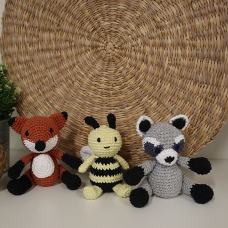 Hoooked - Amigurumi Crochet Kit - Forest Friends