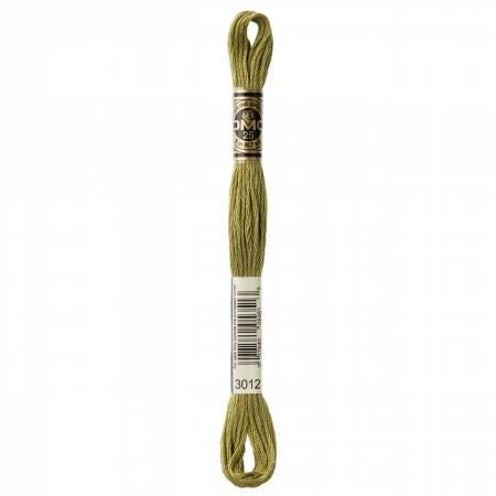 DMC Six Strand Embroidery Floss - 3011 - 3012 - 3013 - 3021