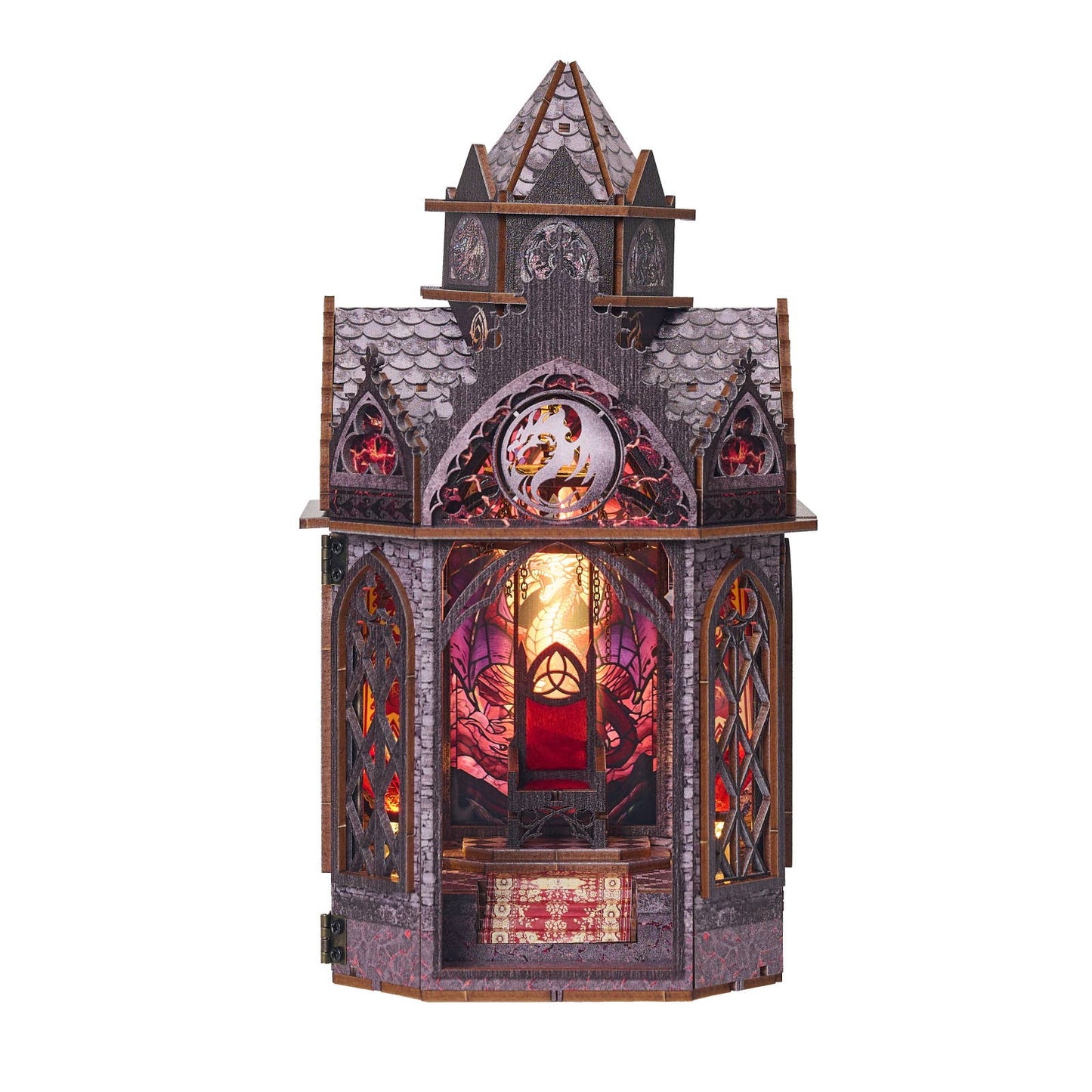 Hands Craft DIY Book Nook Kit: Ember Throne