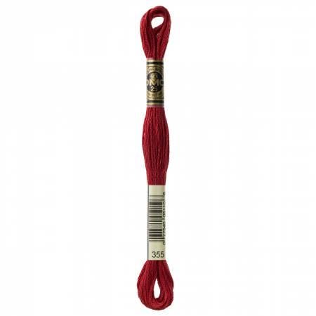 DMC Six Strand Embroidery Floss - 347 - 349 - 350 - 351 - 352 - 353 - 355 - 356