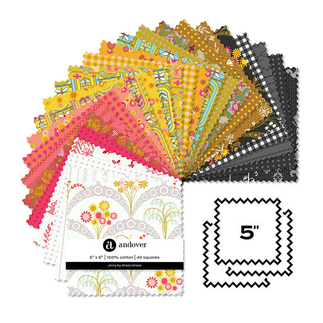 Andover - Alison Glass - Jinny - Factory Cut Bundle - Choose Bundle