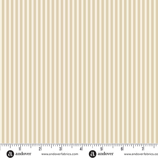 Andover - Simply Stripe - Cream - A-10238-N