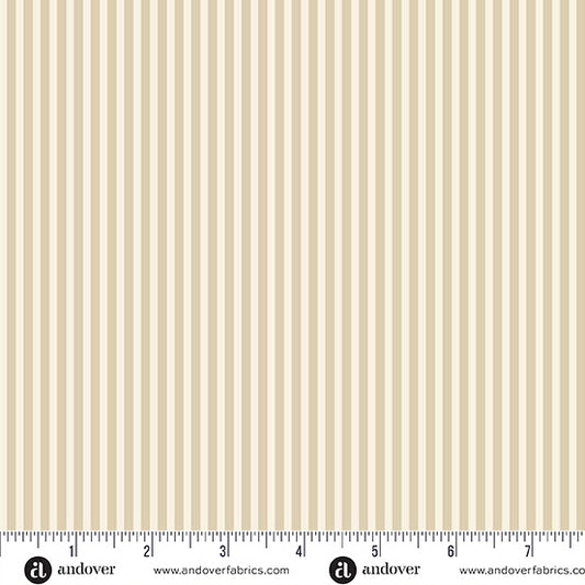 Andover - Simply Stripe - Cream - A-10238-N