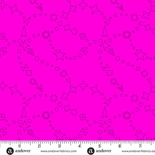 PREORDER - Andover - Alison Glass - Color Camp Bloom - Trail Map - A-10421-E - Ships September 2026