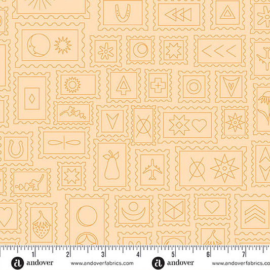 PREORDER - Andover - Alison Glass - Color Camp Sun - Postcard - A-10424-O - Ships September 2026