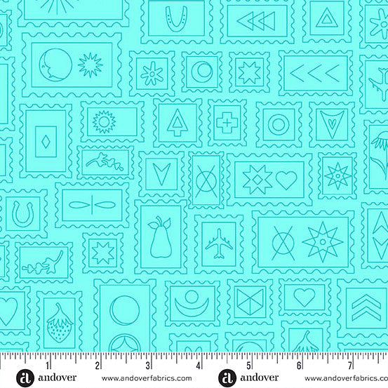 PREORDER - Andover - Alison Glass - Color Camp Grove - Postcard - A-10424-T - Ships August 2026