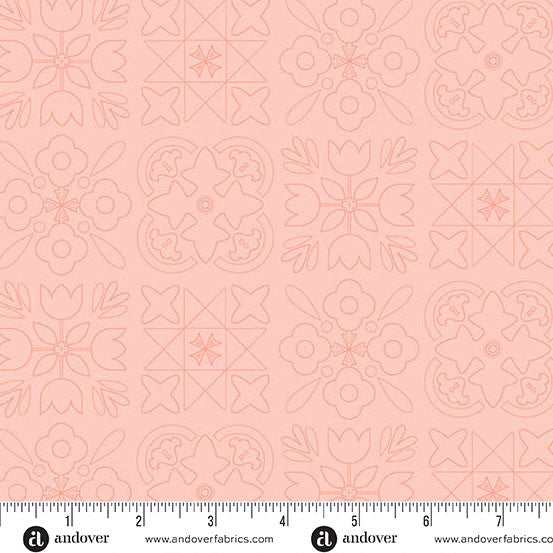 PREORDER - Andover - Alison Glass - Color Camp Sun - Bandana - A-10428-LE - Ships September 2026