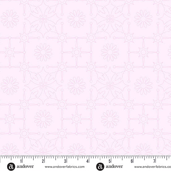 PREORDER - Andover - Alison Glass - Color Camp Bloom - Leatherwork - A-10429-LE - Ships September 2026