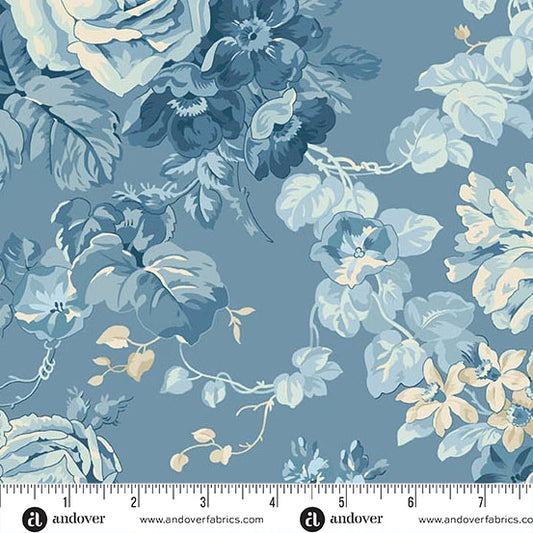 Andover - Laundry Basket Quilts - Special Delivery - Rose Bouquet - A-10467-B1