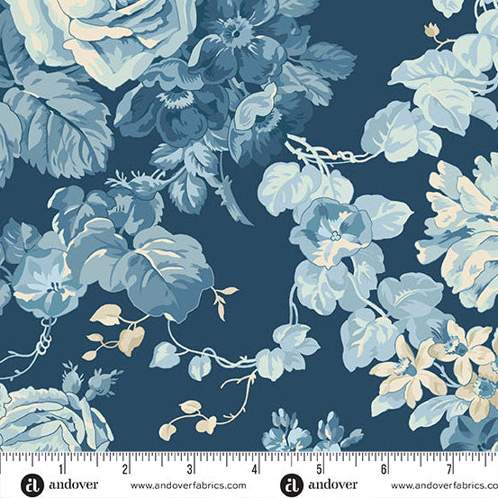 Preorder - Andover - Laundry Basket Quilts - Special Delivery - Rose Bouquet - A-10467-B - Ships July 2026