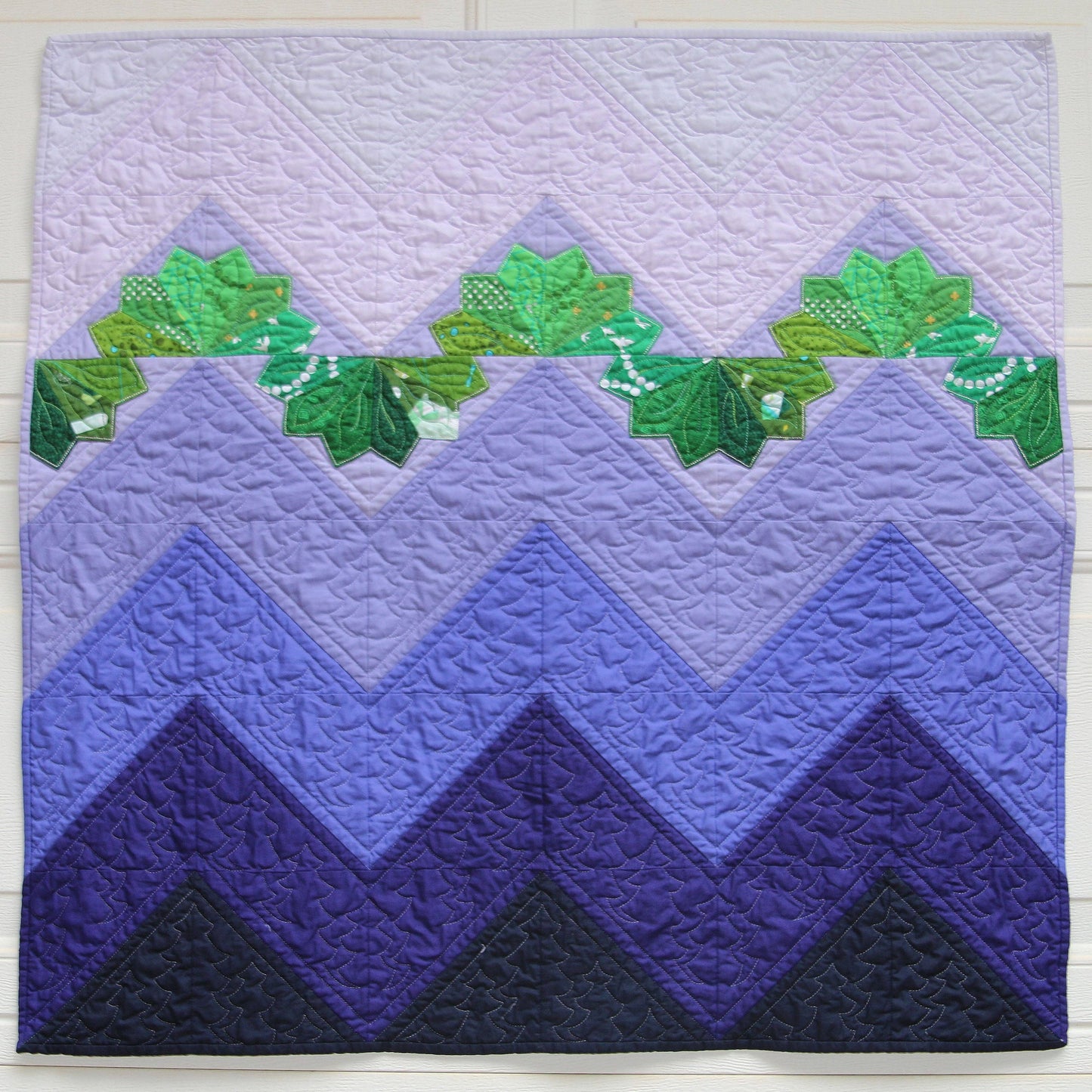 Mountain Rainbows Quilt Pattern By Flying Parrot