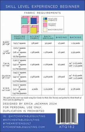 The Kristen Quilt Pattern By Kitchen Table Quilting