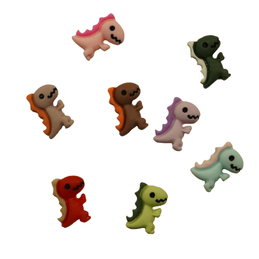 Buttons Galore and More Extinct Flat Backz Embellishment Set