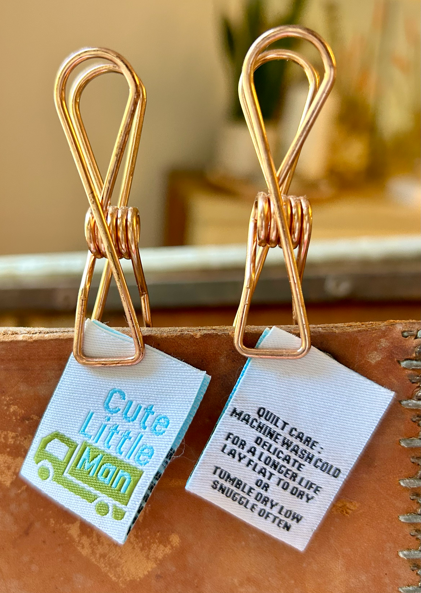 Kati Cupcake - Cute Little Man - Designer Sewing Labels    