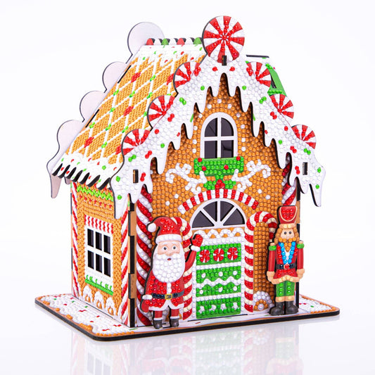 Diamond Dotz - 3D Gingerbread House Kit
