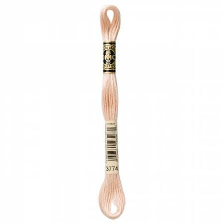 DMC Six Strand Embroidery Floss - 3770 - 3771 - 3772 - 3774 - 3776 - 3777 - 3778