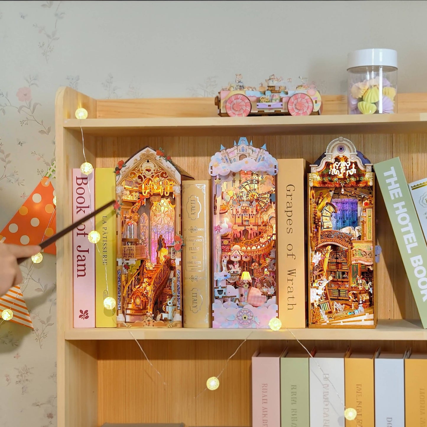 Hands Craft Magic Wand For HTQ134, HTQ145, HTQ147 Book Nook Kits