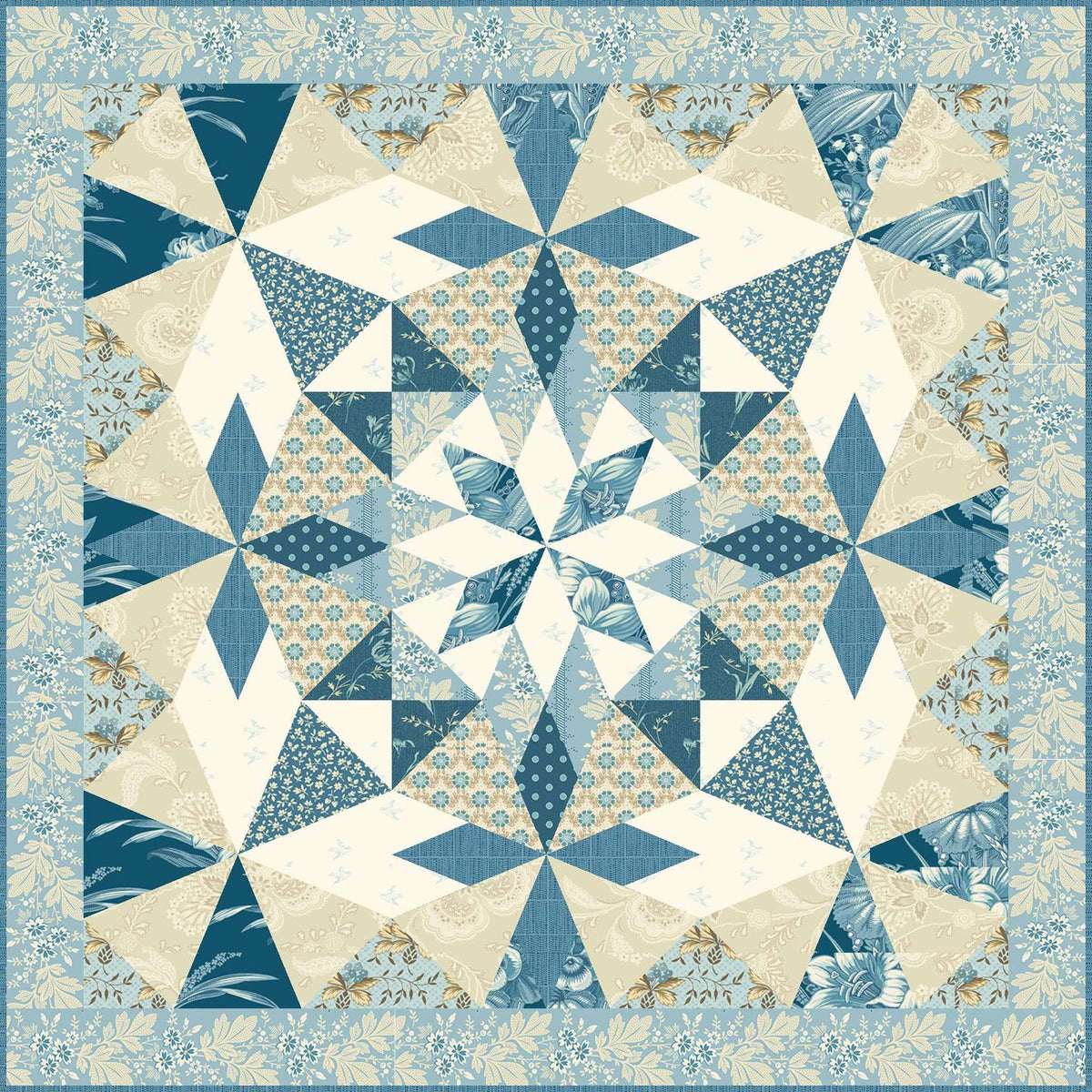 Little Frontier Quilt Pattern By Laundry Basket Quilts