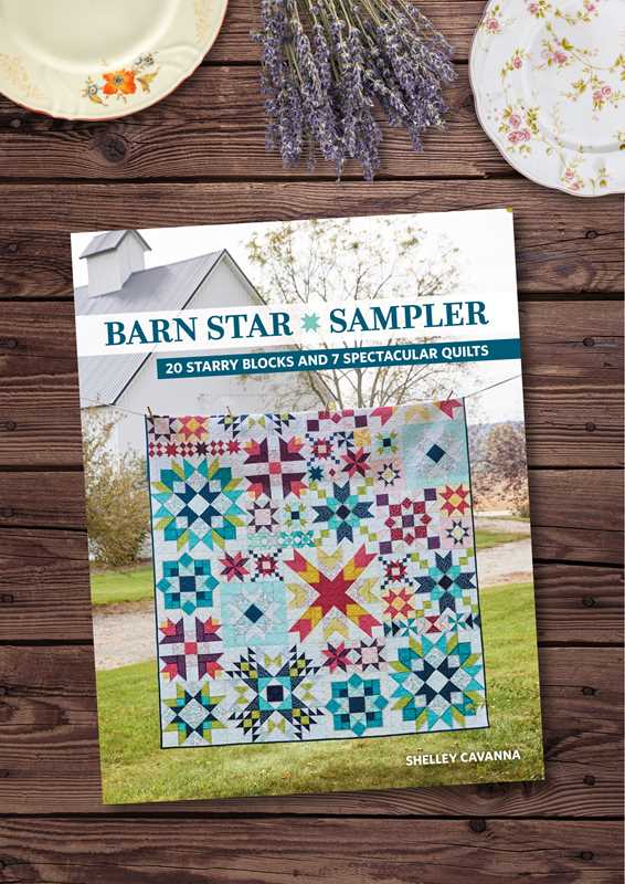 Barn Star Sampler Book by Shelley Cavanna