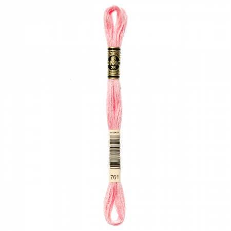 DMC Six Strand Embroidery Floss - 747 - 754 - 758 - 760 - 761