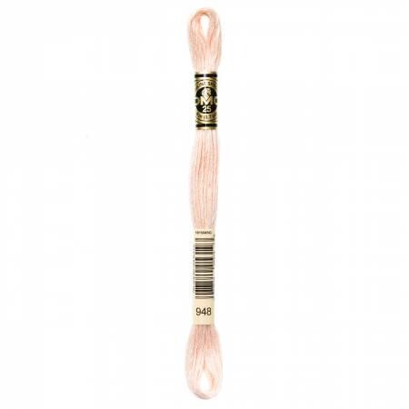 DMC Six Strand Embroidery Floss - 945 - 946 - 947 - 948 - 950 - 951