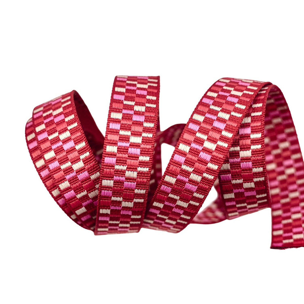 Renaissance Ribbons - Paradise Garden - Patty Basemi  Rhapsody in Pomegranate - 1" width WEBBING - By The Yard