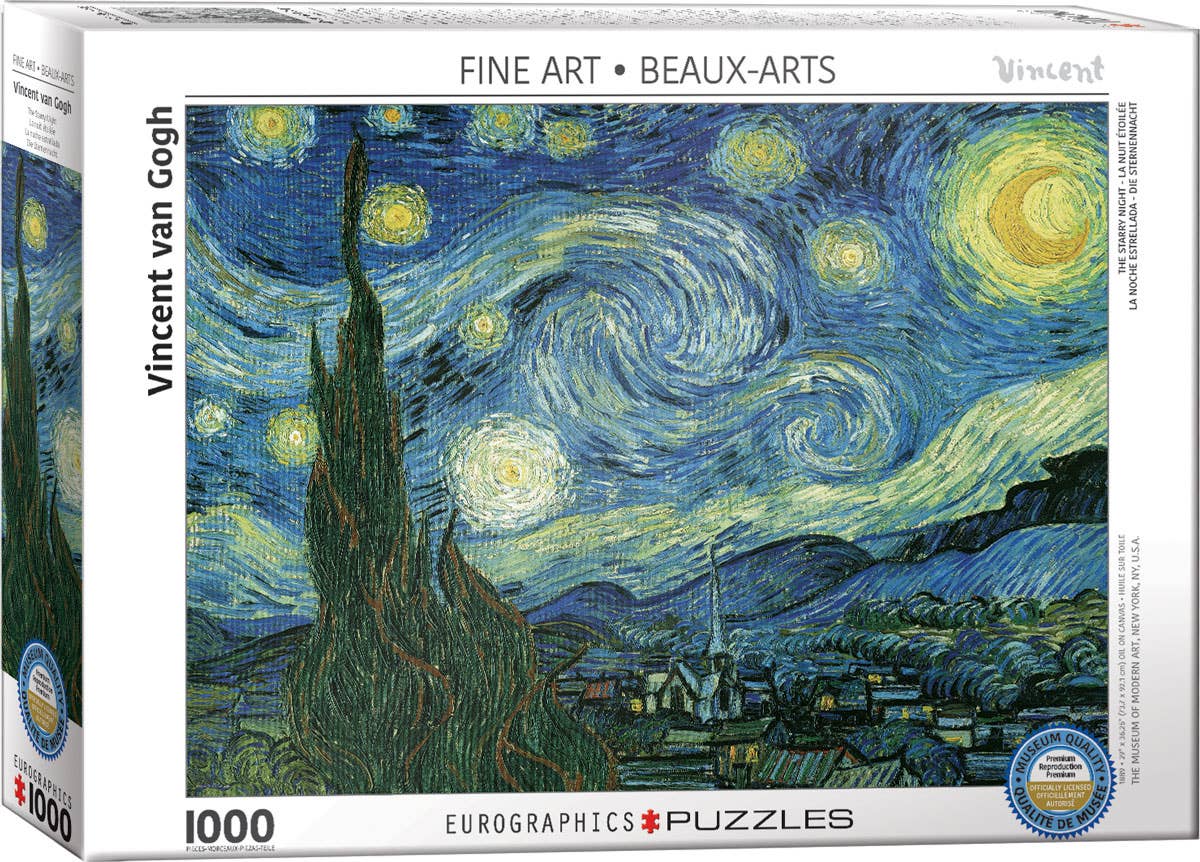 Eurographics Puzzles USA - The Starry Night Puzzle