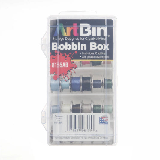 Art Bin Plastic Bobbin Box