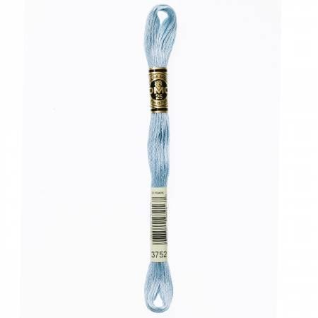 DMC Six Strand Embroidery Floss - 3740 - 3743 - 3746 - 3747 - 3750 - 3752 - 3753 - 3755