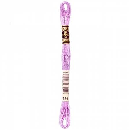 DMC Six Strand Embroidery Floss - 550 - 552 - 553 - 554