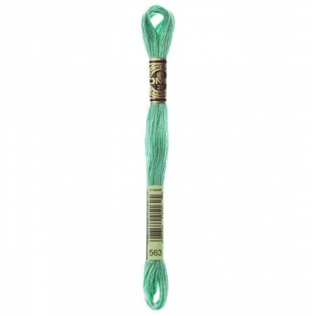 DMC Six Strand Embroidery Floss - 561 - 562 - 563 - 564 - 580 - 581 - 597 - 598