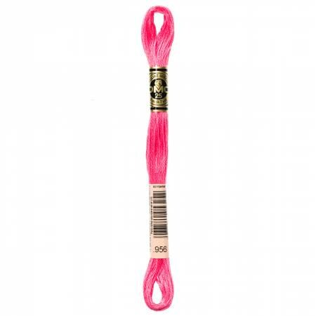 DMC Six Strand Embroidery Floss - 954 - 955 - 956 - 957 - 958 - 959 - 961 - 962 - 963