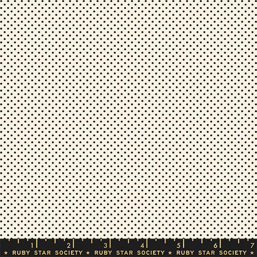 Preorder - Ruby Star Society - 1 800 Calico - Mini Dots Blender Black on Natural - RS4102 20 - Ships October 2026