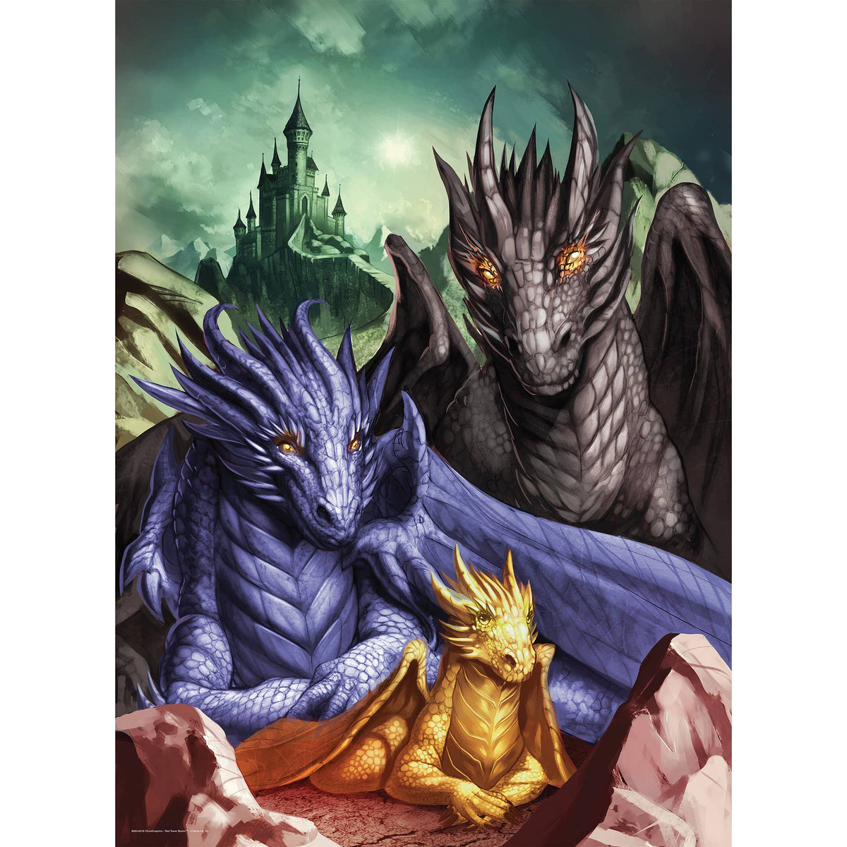 Eurographics Puzzles USA - Tairn, Sgaeyl & Andarna Puzzle