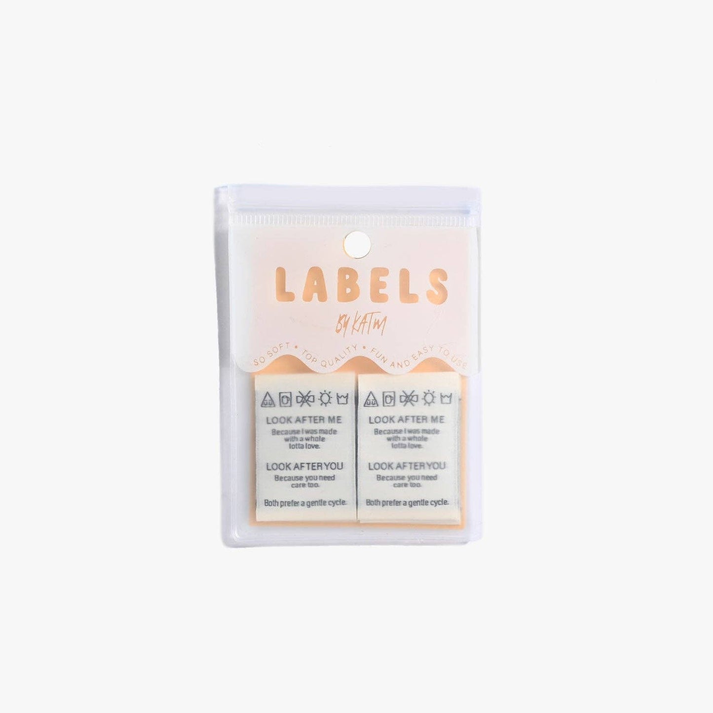 Kylie And The Machine Look After Me, Look After You Woven Labels
