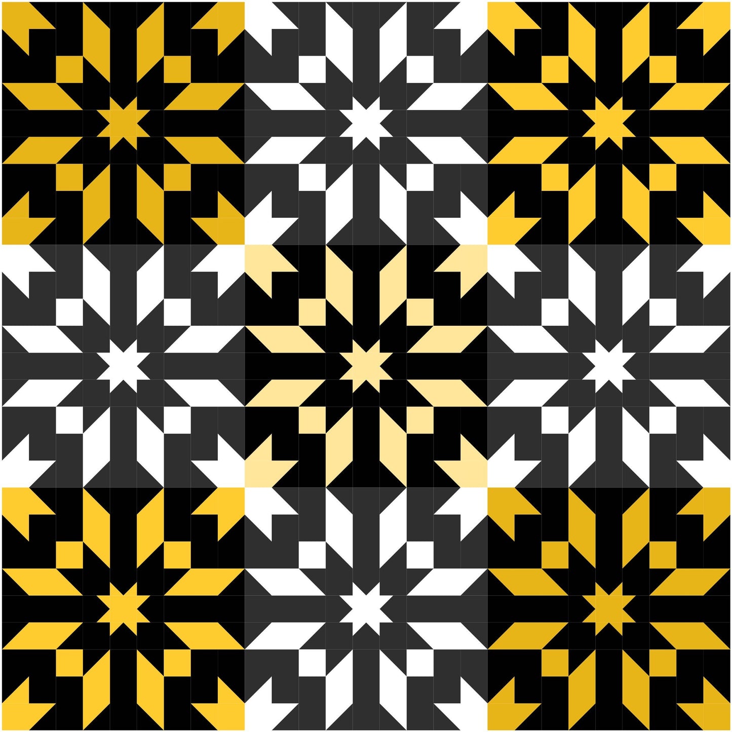 Star Flurry Quilt Pattern By QuiltCakes